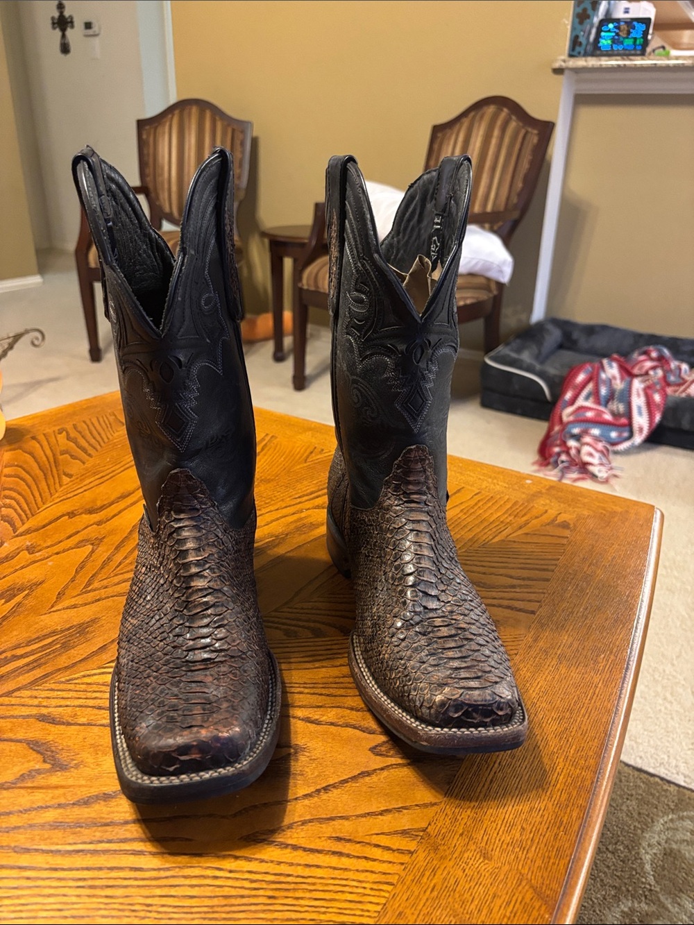Texas Country Python boots ( accepting offers)